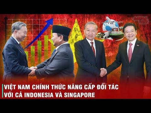 VIỆT NAM DÀN TRẬN NGOẠI GIAO - KẾ HOẠCH PHÍA SAU VIỆC NÂNG CẤP ĐỐI TÁC VỚI CẢ INDONESIA VÀ SINGAPORE